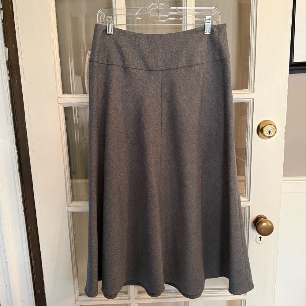 Jones New York Charcoal A-Line Skirt